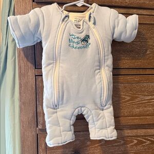 Baby Merlin's Magic Sleepsuit - Blue